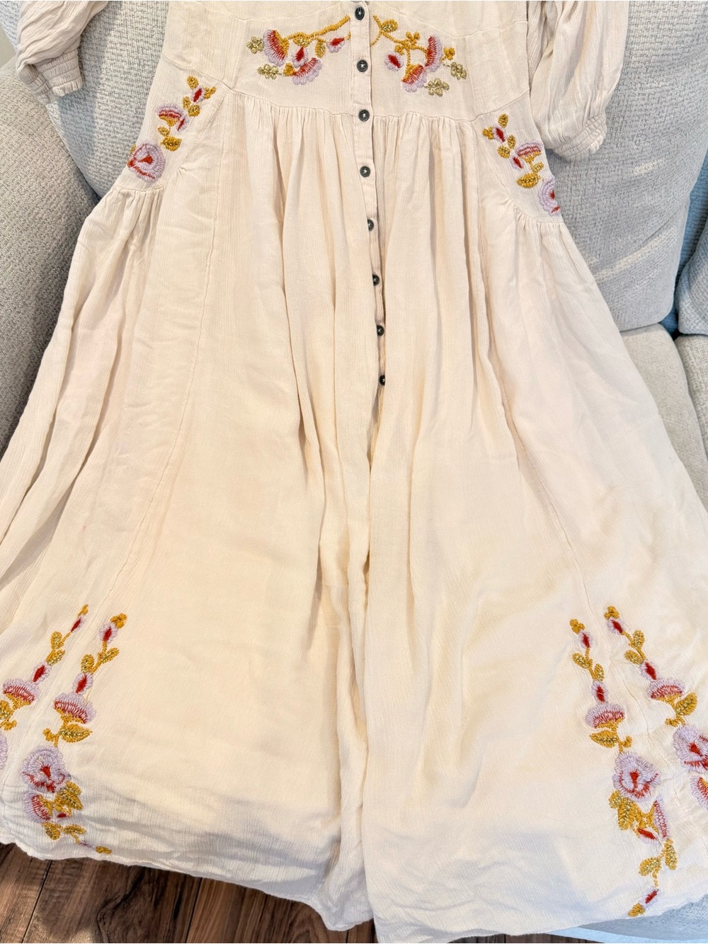 Free People Day Glow Midi Dress - Picture 8 of 14